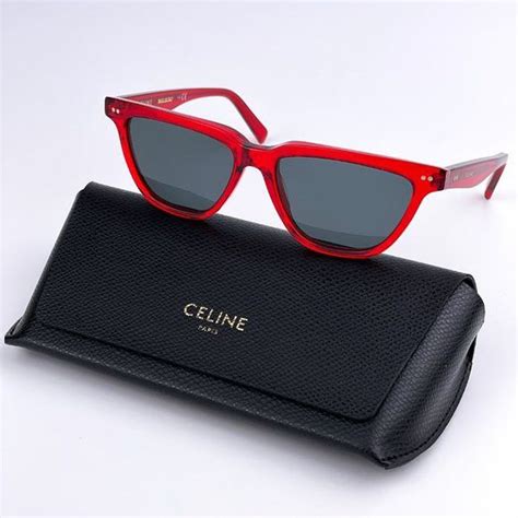 NEW RARE CELINE BY HEDI SLIMANE CL40023I 66N RED 